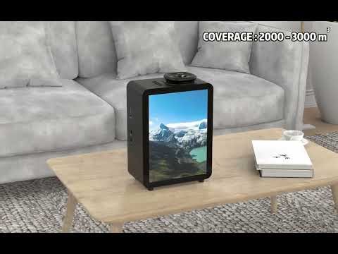 Medium-sized advertising painting scent diffuser demo video