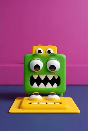 Funny 3D Monster Morphing! 😂 | Animation #shorts #3danimation #toonmorph