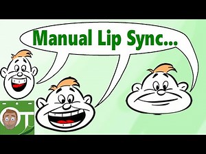 Manual lip sync in opentoonz