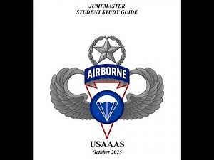 Advanced Airborne School Pre-Jump October 2025