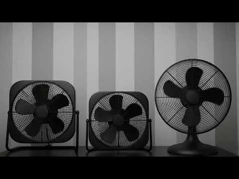 ► Oscillating Fan Sounds for Sleeping, Rotating Fan Noise in STEREO. Low Speed Fan