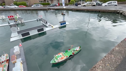 DMBC ferry port | Dundee Model Boat Club