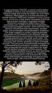 51K views · 558 reactions | A 3,250-year-old battlefield reveals organized mass warfare was a reality in Bronze Age Europe. #history #archaeology #ancienthistory | Intriguing Archaeology | Facebook