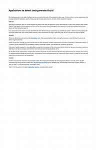 Applications to detect texts generated by AI - SlideServe