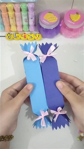 Diy Candy Style Pen Gift 🎁🍬 |Cute & Easy Paper Craft #diy #handmade #gift #easy #tutorial #shorts