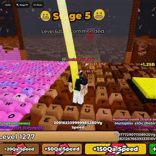 completing All Stages In World 3 | +1 Keyboard Escape Run #shorts #roblox #robloxshorts