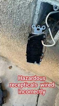 I got a call out to a receptacle not working due to it being miss wired. #electricalproblems