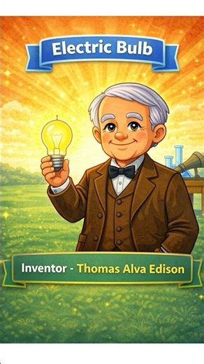 Inventors and Their Inventions for Kids | Easy Learning |#shorts #short