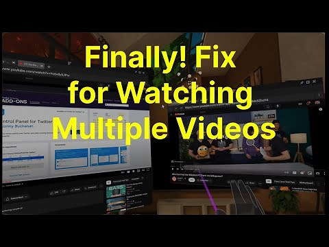 How to watch multiple videos at the same time in Fluid (also works for music.)
