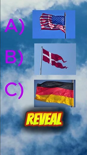 “Which flag is the OLDEST? 🇺🇸🇩🇰🇬🇧”
