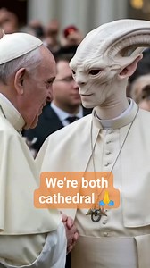 212K views · 1.2K reactions | Both are cathedral  I mean look at the alien dressed like a cathedral  Join group watch more: Mysterious Aliens & UFO Disclosure ✔ | UFO Secret | Facebook