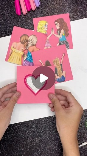 Guilherme william on Instagram: "BFF box do it yourself 🎁💞 . . . . . . . . . . #bff #diy #creative #doityourself #giftideas #tutorial #reels #instagram #viral #explore"