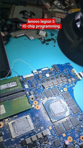 Lenovo legion 5 IO chip programming with SVOD 4 #laptoprepair
