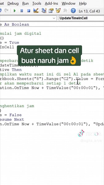 Jam Digital Excel Tips and Tricks