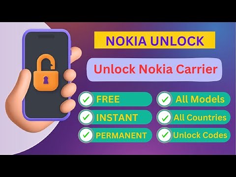 NOKIA UNLOCK - How To Unlock Your Nokia Phone for FREE
