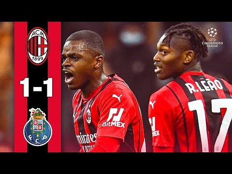 Kalulu finds the equalizer | AC Milan 1-1 Porto | Highlights Champions League