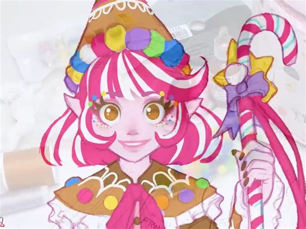 【转载】大神Dollightful改娃系列 Repaint! Polly Peppermint the Christmas Elf