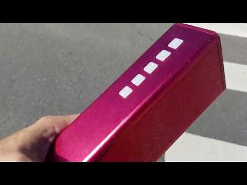 using Bluetooth Speaker in SD Card Mode - MP3 player