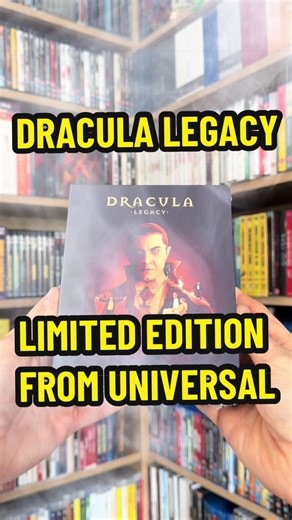 A look at the brand new Dracula Legacy 4K Blu-ray limited ultimate collectors edition for @Universal Pictures UK #bluray #films #movies #dracula #horror