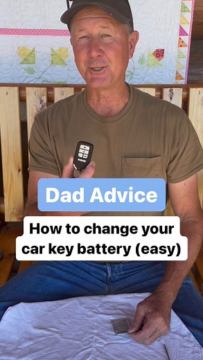 818K views · 3.9K reactions | Save for when you need it. How to change the battery in a car key fob. Love, Dad | Dad Advice From Bo | Facebook