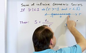 Infinite Geometric Series & Intro to Limits in Calculus - Part 1