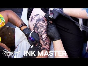 'Tag Team Tattooing' Elimination Official Sneak Peek | Ink Master: Grudge Match (Season 11)