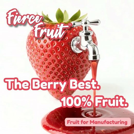 Strawberry Puree - Fierce Fruit