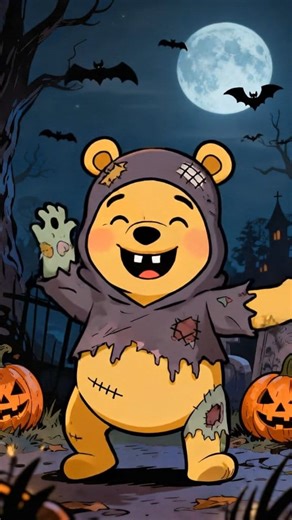 Halloween Dance 🎃🎃🎃 | Pooh and Friends Forever