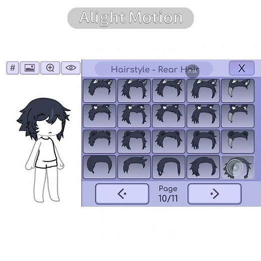 hair tutorials #gacha#oc#hair