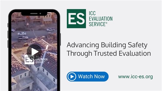 Behind every safe, innovative product is a trusted partner. ICC-ES is more than a certification body. We’re your partner in testing, evaluation, and global compliance. Backed by decades of expertise and a deep connection to the codes, we help manufacturers demonstrate compliance with confidence. See how our legacy of trust and commitment to service is shaping the future of building safety. Watch now: https://youtu.be/6dmbA3Tq2l0?si=I0eCE4dUKm36uDSq #ICC_ES #BuildingConfidence #ProductCertificati
