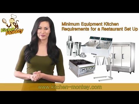 Minimum Equipment Requirements for a Restaurant Set Up