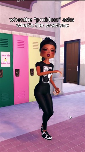 WHEN THE PROBLEM ASKS WHATS THE PROBLOM #roblox #robloxdressup #royalehigh #viral #viralvideos #fyp