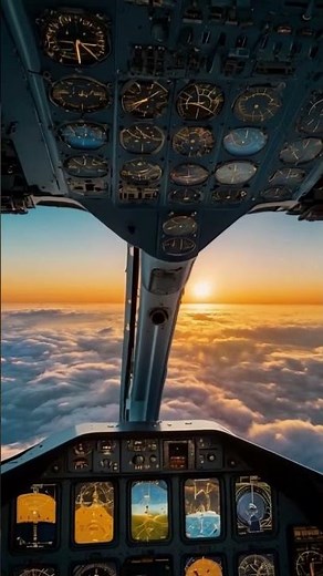 The Most Relaxing Flight You'll Ever Take (ASMR) | Cockpit View + Jet Engine Sound for Sleep