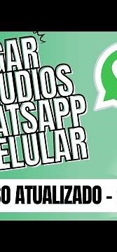 Como Apagar Audio do Whatsapp
