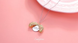 Watch Locket Sunflower Necklace on Amazon Live