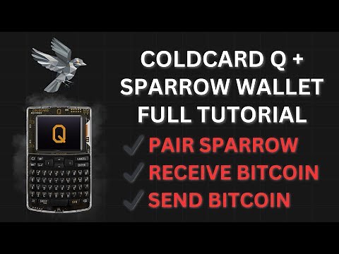 How to Use ColdCard Q Bitcoin Wallet — Full Tutorial with Sparrow Wallet