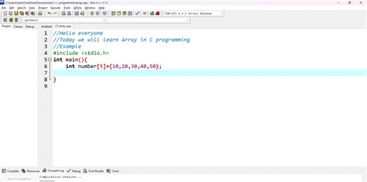 Array Lesson | Step by step in C programming | Code Catalyzt