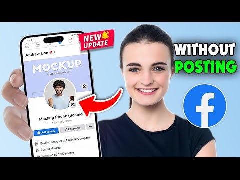 How to Change FB Profile Without Posting