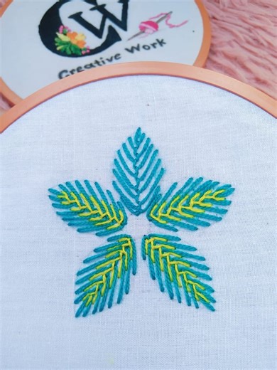 114K views · 1.7K reactions | Easy & beautiful handwork ❤️ #fblifestyle #flowers #handembroidery #reels #Viral #Amazing #beautiful #art | Creative Work | Facebook