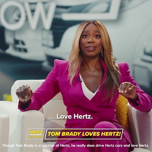 Does Tom Brady actually use Hertz? Hertz Let’s Go! Show host, Yvonne Orji, finds out. Find your Let’s Go moment. | Hertz