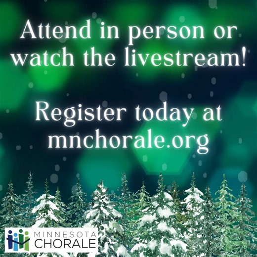 Come and sing Handel's Messiah with the Minnesota Chorale! It's our biggest event of the season! https://www.mnchorale.org/concerts | Minnesota Chorale