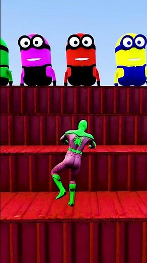 GTA 5 Epic Water Ragdolls | Spider-Man Jumps / Fails ep.18184 #shorts