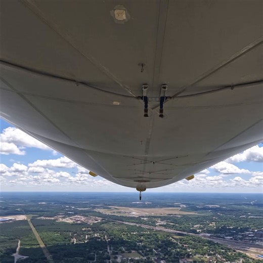 27K views · 205 reactions | We captured an unexpected passenger on a recent flight time lapse.  | Goodyear Blimp | Facebook