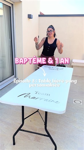 Table personnalisée pour baptême et anniversaire — idées et déco