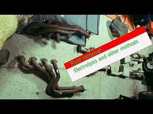 Rust Removal - Elecrolysis and other methods - Foxbody long tube headers