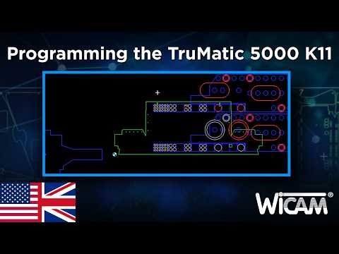 PN4000 | Programming the new Trumpf TruMatic 5000 Series K11 with new SheetMaster AK09 • wicam.com