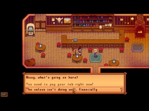 Stardew Valley - Pam's Tab and Saloon Secrets