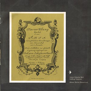 J. S. Bach, Helmut Walcha - Goldberg Variations