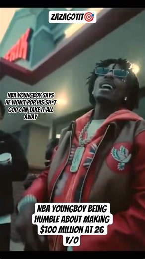 NBA YoungBoy King YN Stays Humble About Making $100 Million Dollars At 26 #nbayoungboy #2026 #short