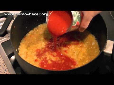 Cómo hacer tomate frito casero - Recetas de cocina